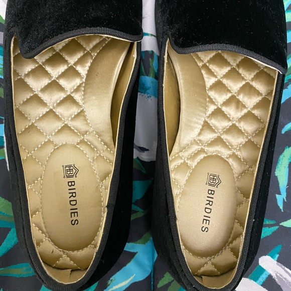 Birdies Black Velvet Starling Loafer - Picture 5 of 8